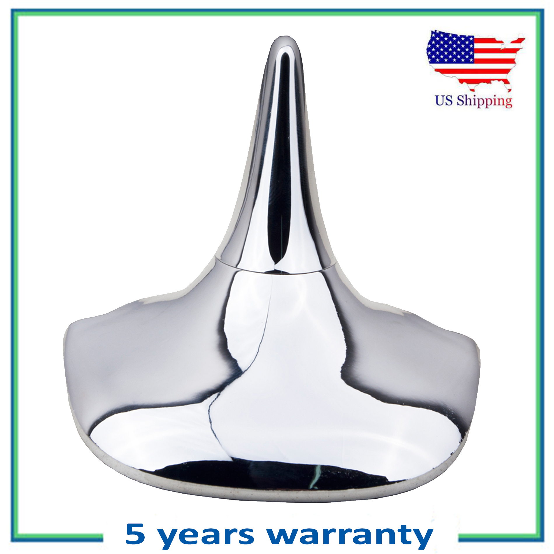 Roof GPS Radio Antenna Cover Chrome For Mercedes W220 S430 S500 S55 AMG
