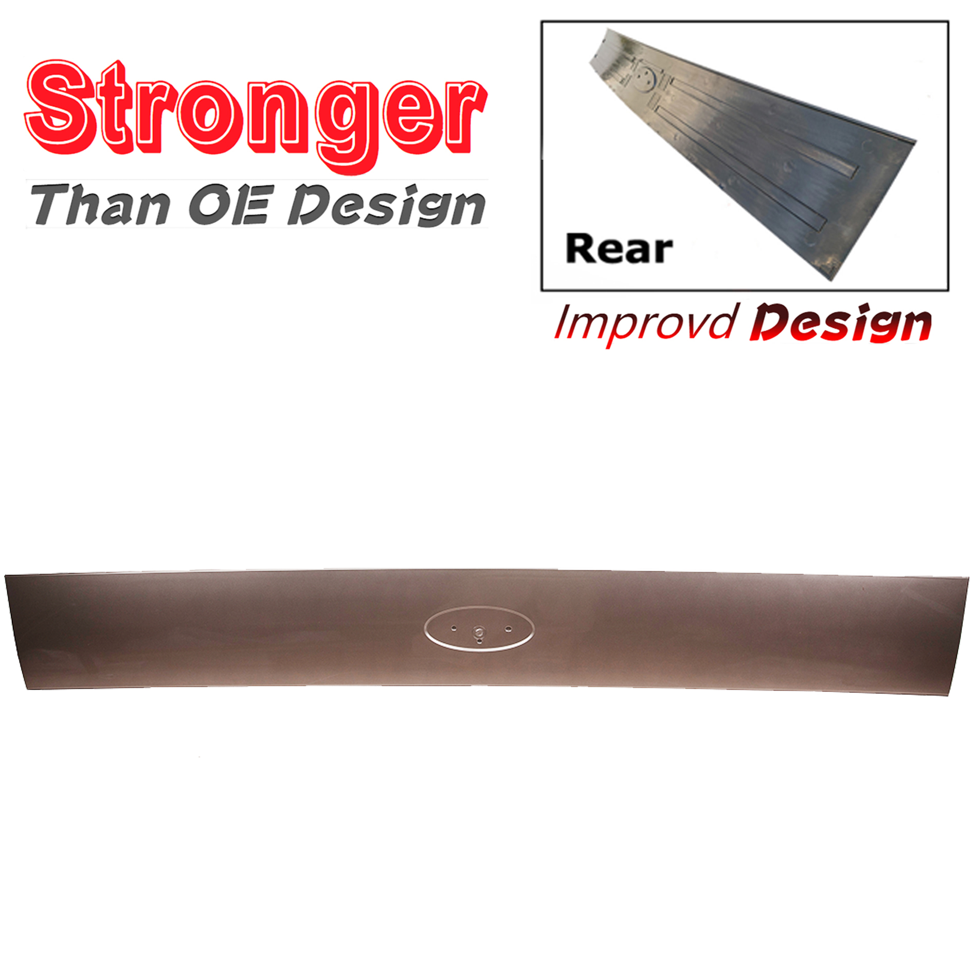 For 02-05 Ford Explorer TK Gray New Rear Hatch Lift Gate Applique Panel Moulding