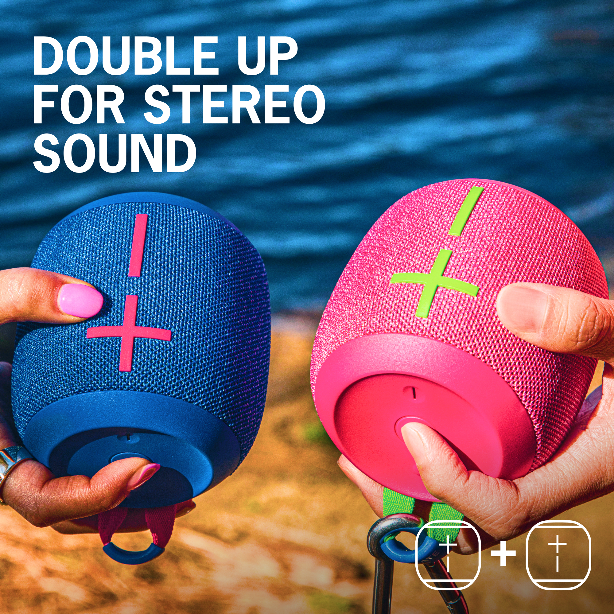 Ultimate Ears WONDERBOOM 3, Small Portable Wireless Bluetooth Speaker