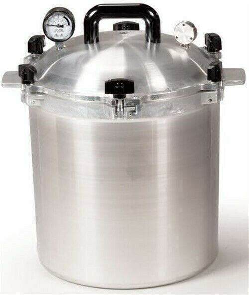 All American 925 25.5 Qt Heavy Cast Aluminum Pressure Cooker / Canner