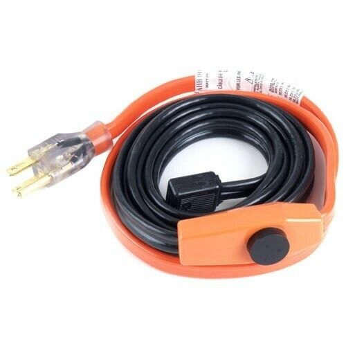 Easy Heat AHB-016A 6 Foot Water Pipe Freeze Protection Heating Cable Heat Tape K