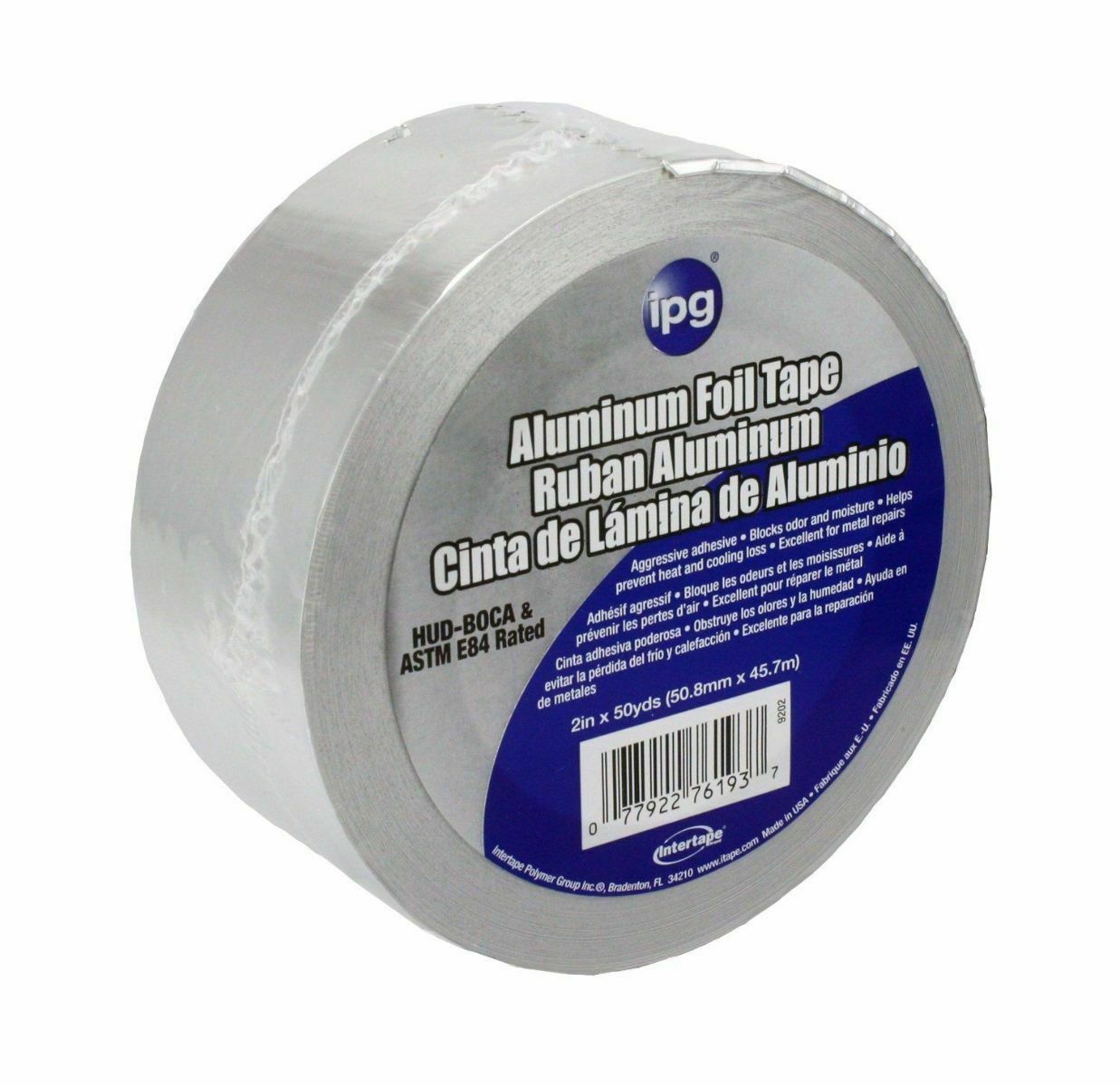 Intertape Polymer Group 9202 2" x 50 Yards Aluminum Foil Tape eBay