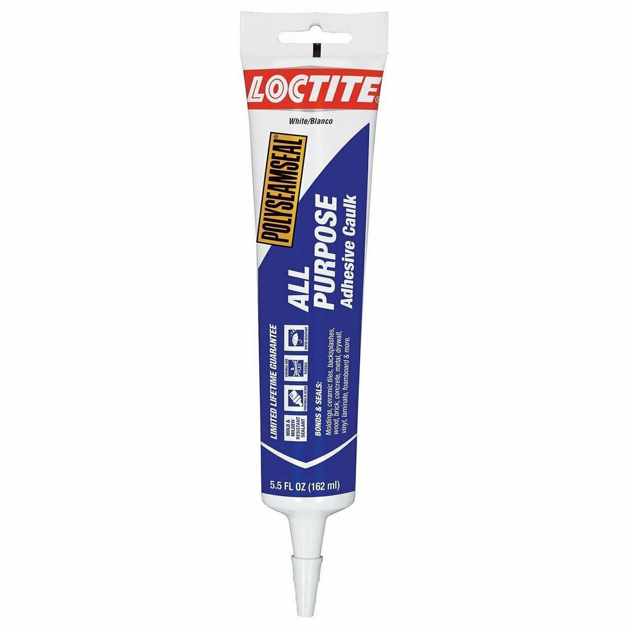 Loctite 1515770 Polyseamseal 5.5oz White All Purpose Adhesive Caulk
