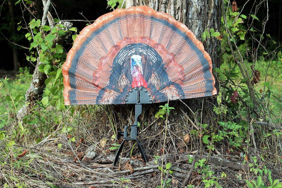 MOJO Outdoors HW2453 Tail Chaser Max Turkey Fan Decoy eBay