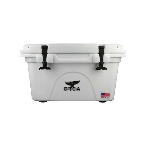 Orca Coolers ORCW026 Insulated 26 QT Quart White Ice Chest Cooler eBay