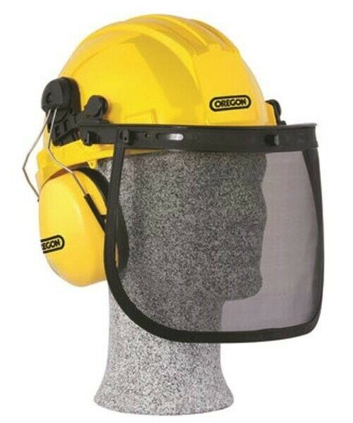 Oregon 563474 Helmet Visor Chainsaw Safety Protective Helmet Combo Set