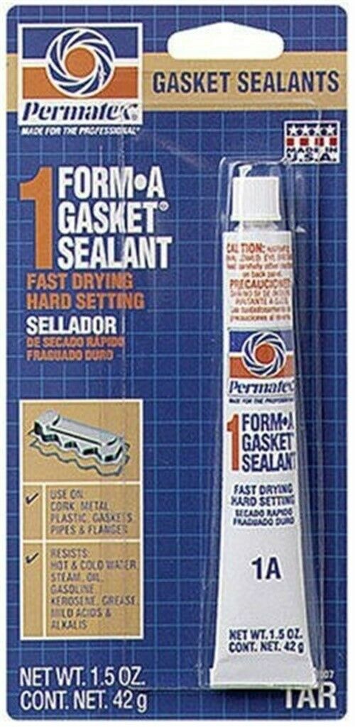 Permatex 80007 FormAGasket No 1 Sealant Fast Drying Hard Setting 1.5