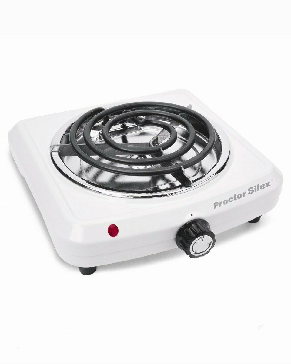Proctor Silex 34101 1000 Watt Portable Fifth Burner Hot Plate Buffet
