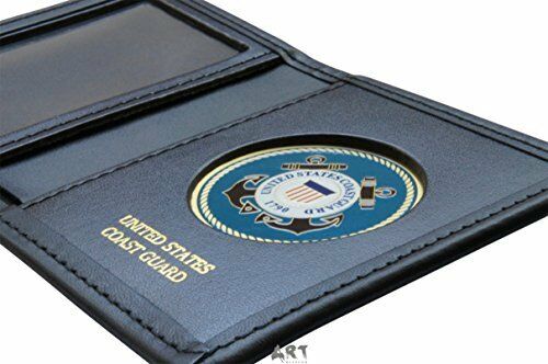 Schwarze Geldbörse aus echtem Leder in den USA, Einzelausweisfenster und CC-Steckplätze - Bild 19 von 44