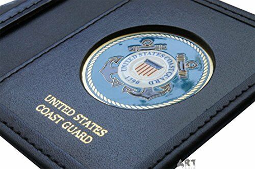 Schwarze Geldbörse aus echtem Leder in den USA, Einzelausweisfenster und CC-Steckplätze - Bild 18 von 44
