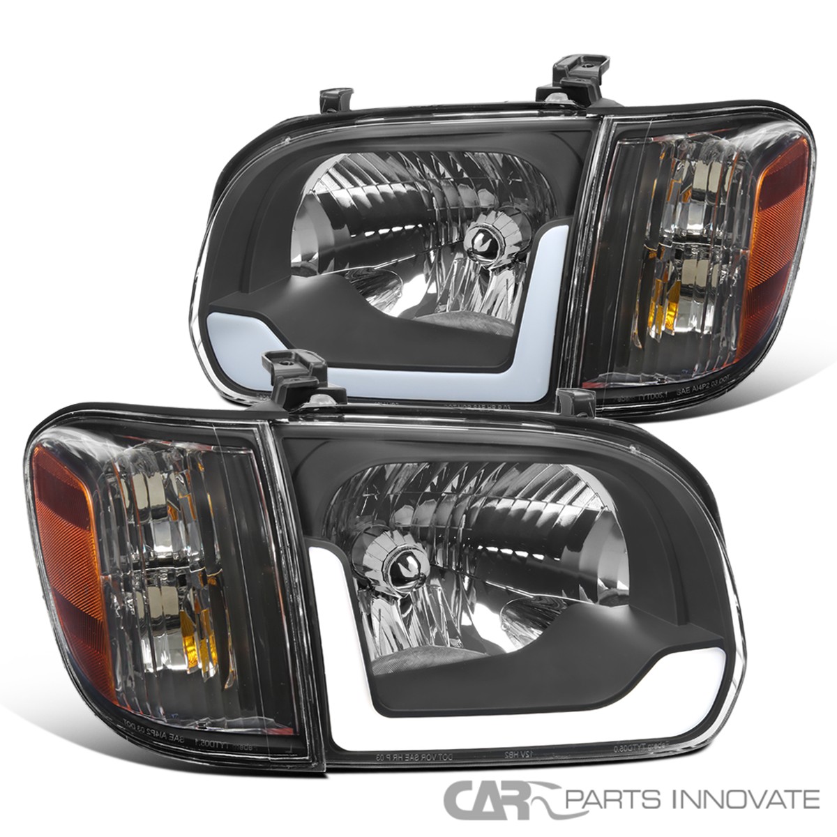 Black Fits 2005-2006 Toyota Tundra 05-07 Sequoia LED Tube