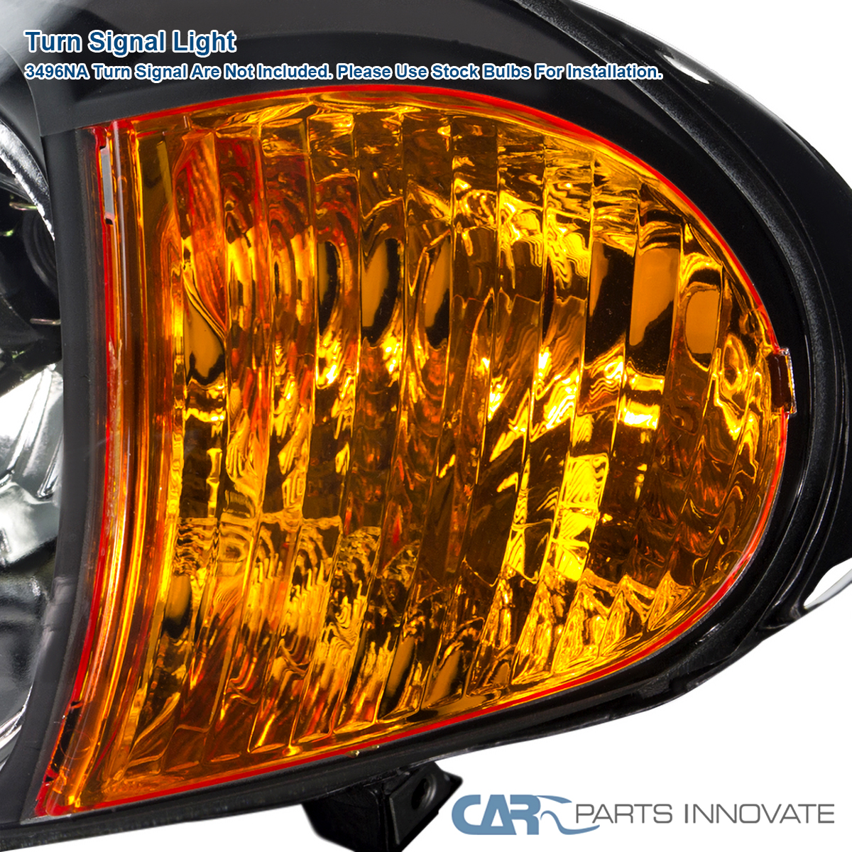 Fits 93-97 Honda Civic del Sol Black Headlights Head Lights