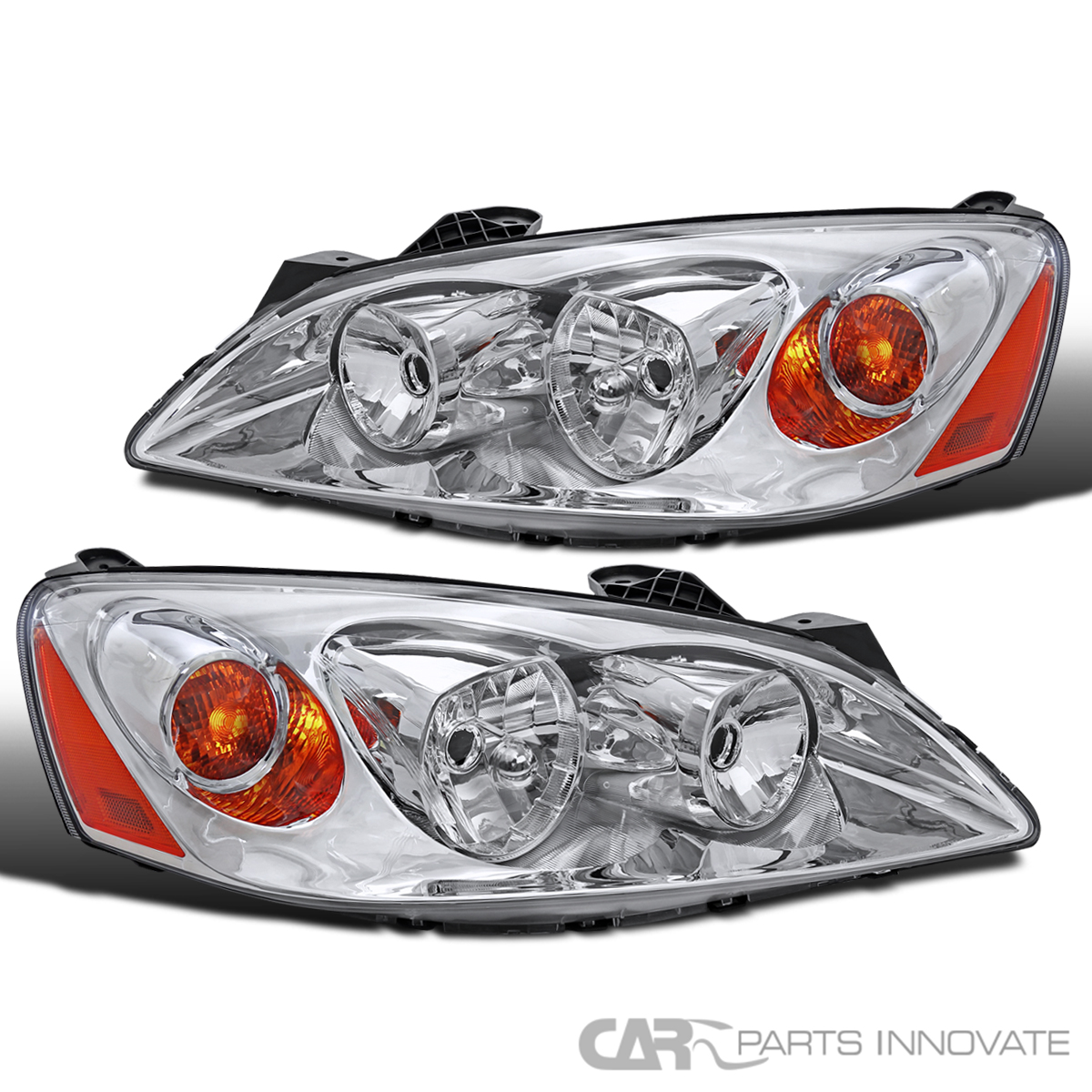 Fit Pontiac 0510 G6 Headlights Clear Lens Head Lamps Turn Signal