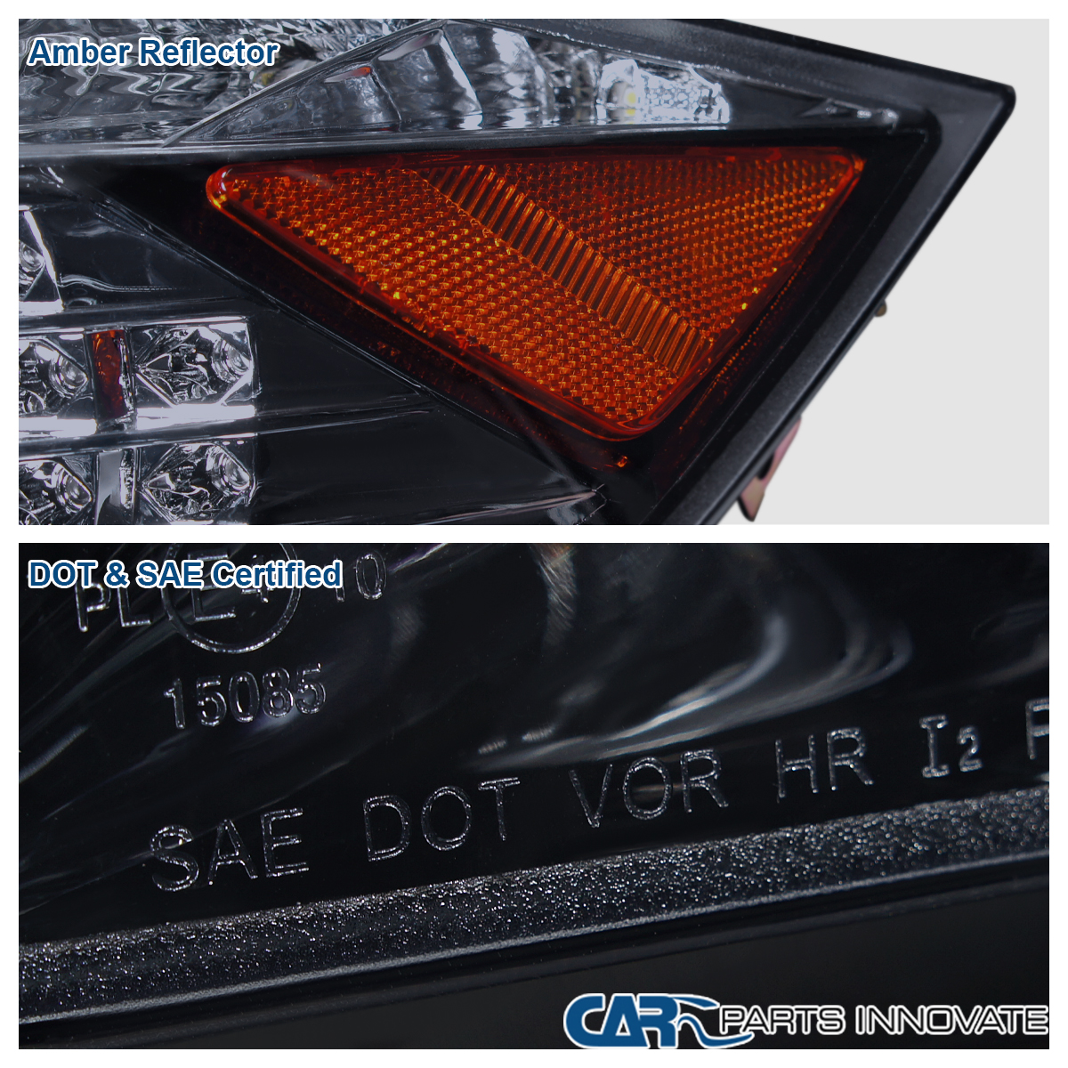 Fit 2006 2007 2008 BMW E90 323i 328i 335i LED Strip Projector