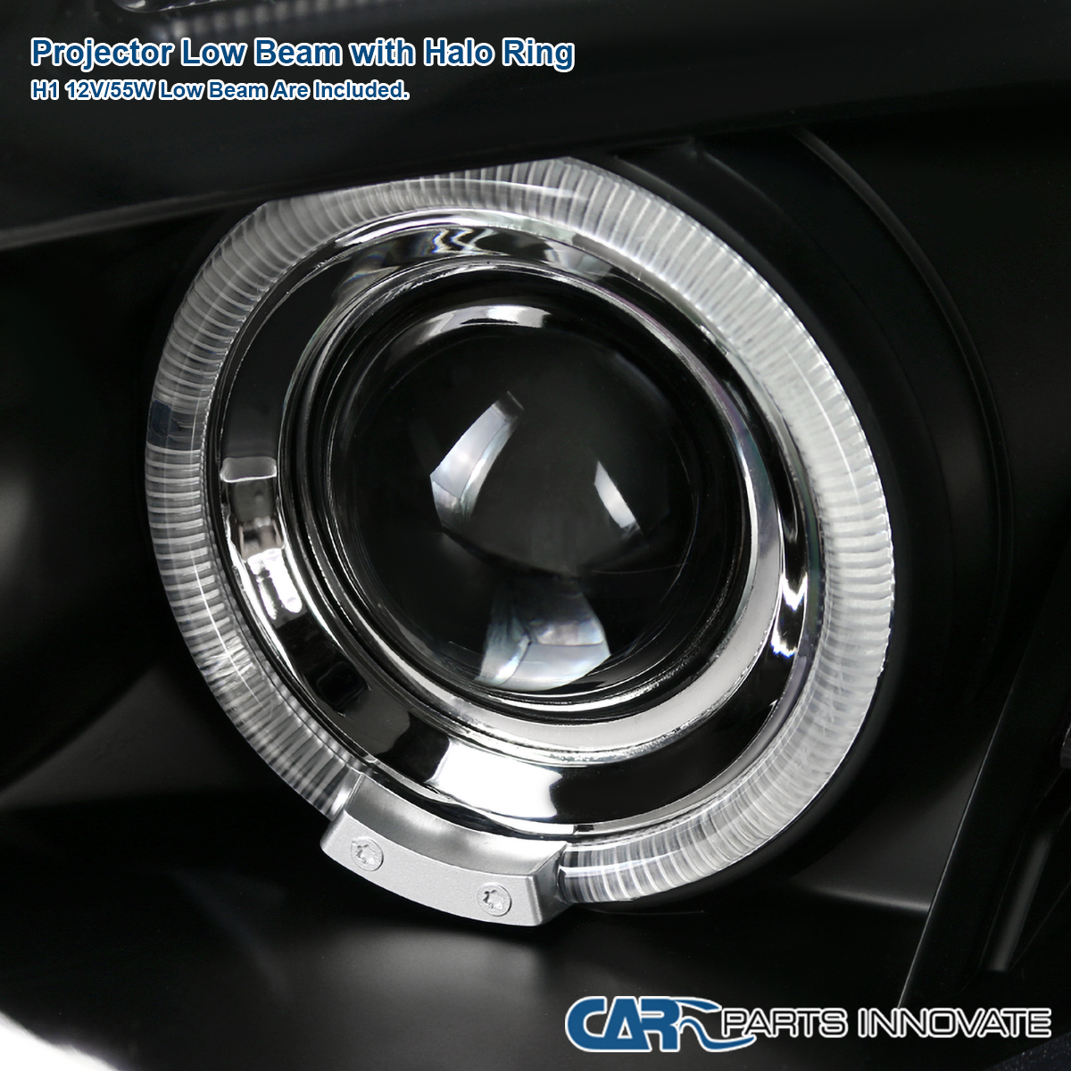 For Mitsubishi 06-11 Eclipse LED Halo Projector Headlights Head Lamps ...