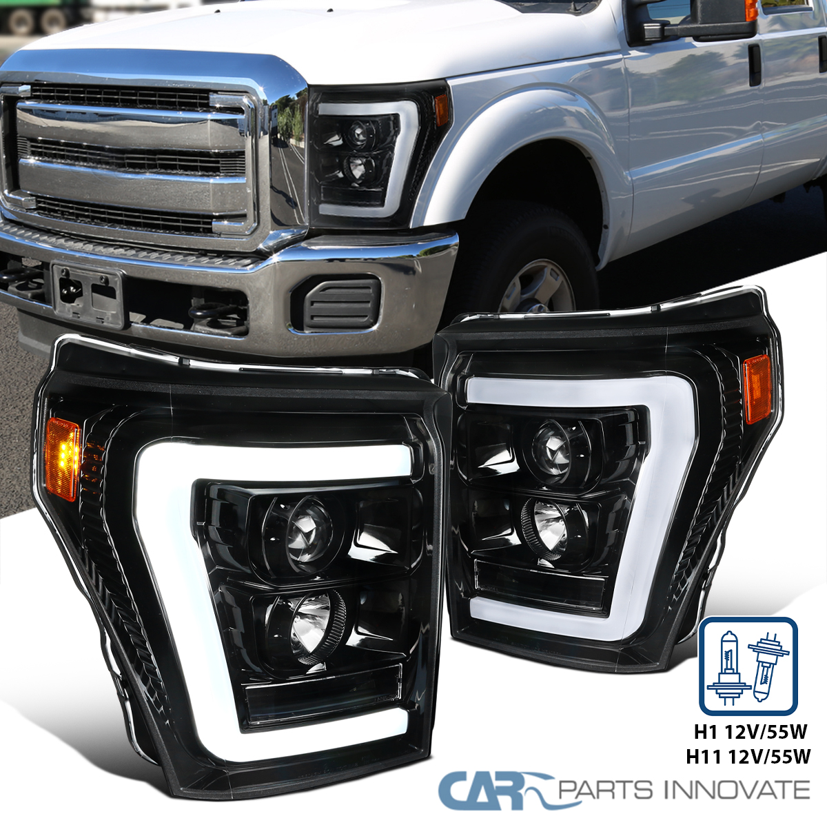 CAPA Fender Compatible with FORD F-250//F-350 SUPER DUTY 2011-2016 RH