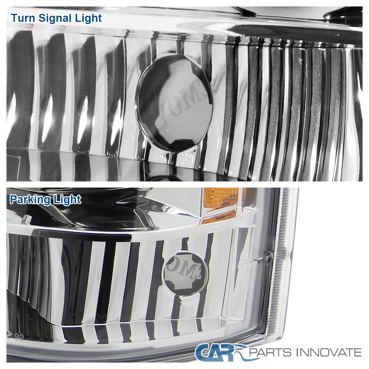 Fits 93-96 Jeep Grand Cherokee Clear Halo Projector Headlights