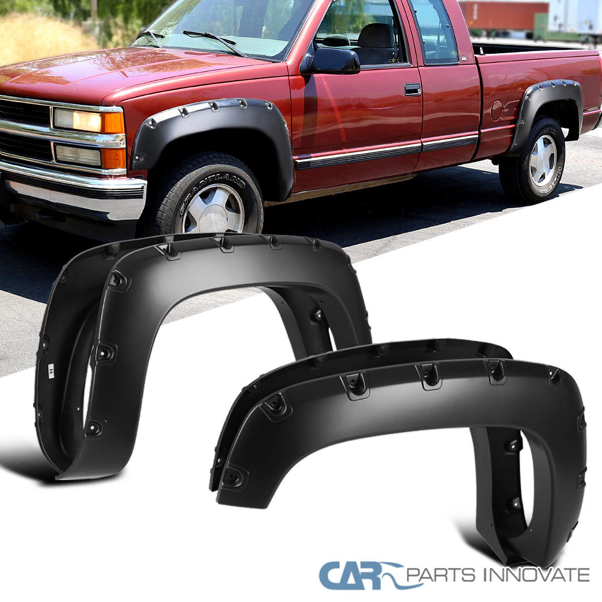 Fits 1988-1998 Chevy GMC C/K 1500 Pocket Rivet Style Fender