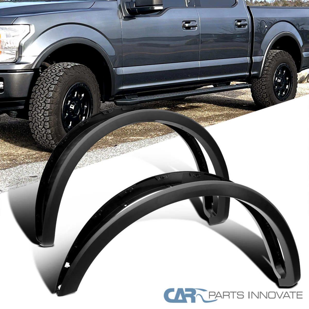 Fender Flares Fits 2018-2020 Ford F150 F-150 Smooth Factory