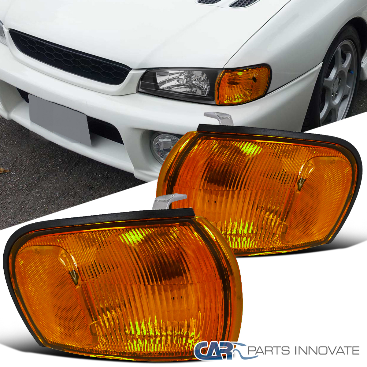 【Amber】 Genuine Subaru 84401AE001 00-07 Impreza WRX STi Amber Side