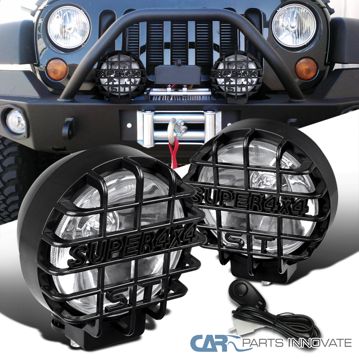 SUPER OFF ROADER フォグランプ コネクタ付き Yahoo!オークション - IPF スーパーオフローダー フォグランプ