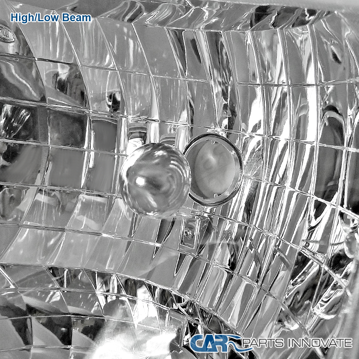 EAGLE EYES Crystal Clear Headlights For 1998-2000 Ford Ranger XLT – Chrome Housing