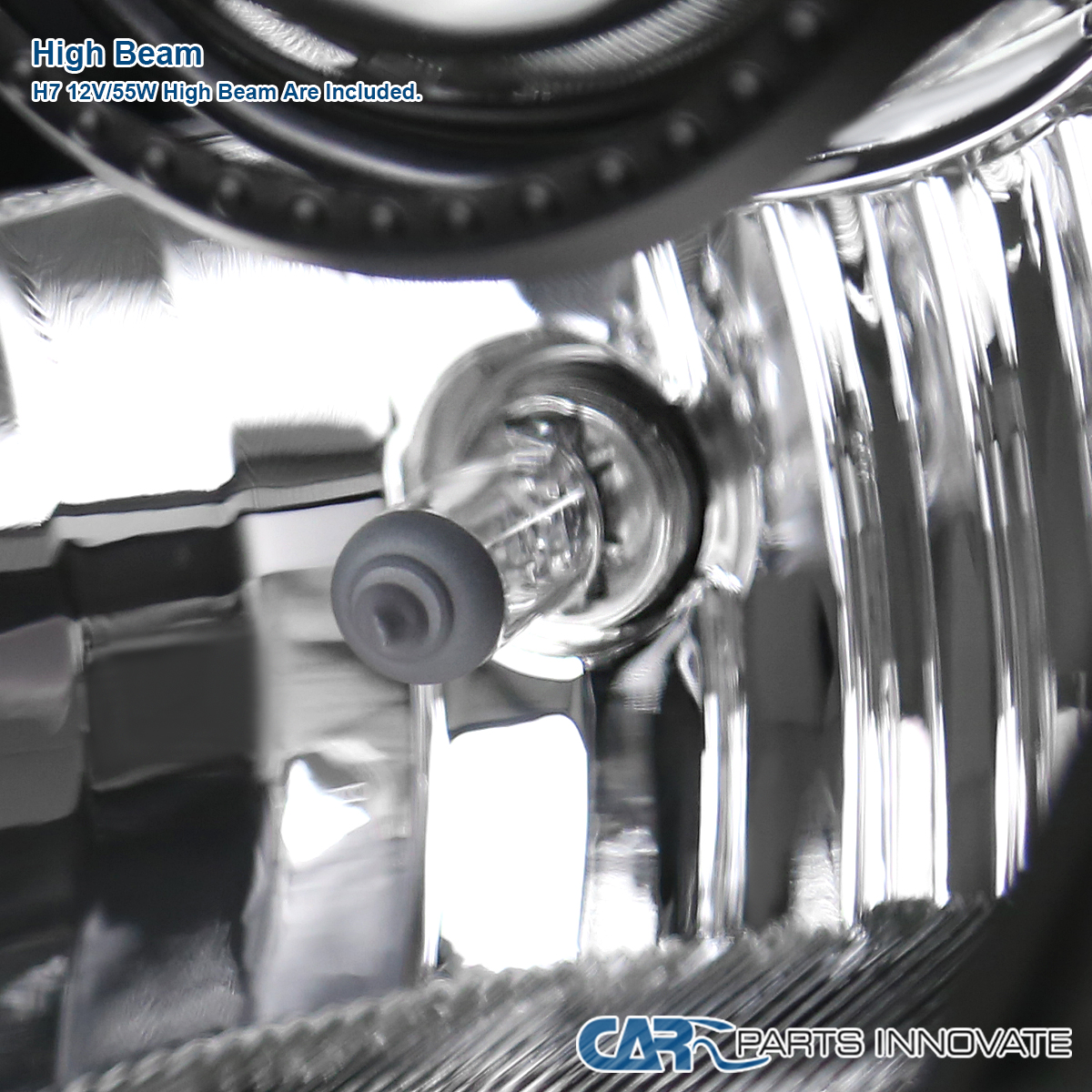 Black Fits 2003-2005 350Z Z33 Projector Headlights LED Switchback