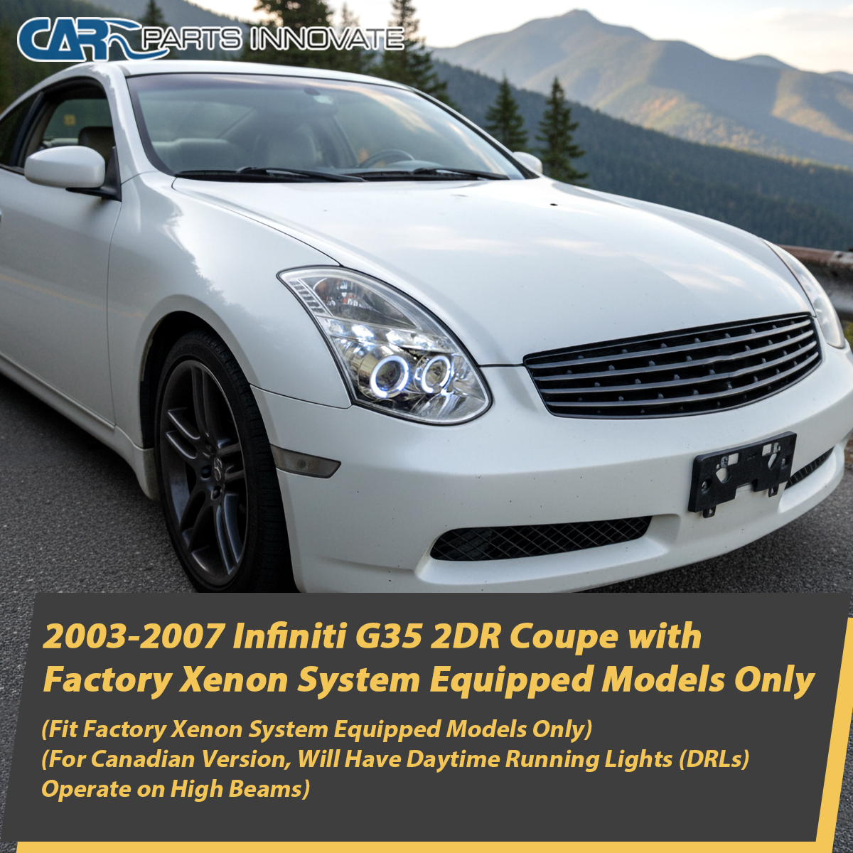 KBD Body Kits IL Spec Polyurethane Front Lip Fits Infiniti G35 2DR Coupe 03-05 e
