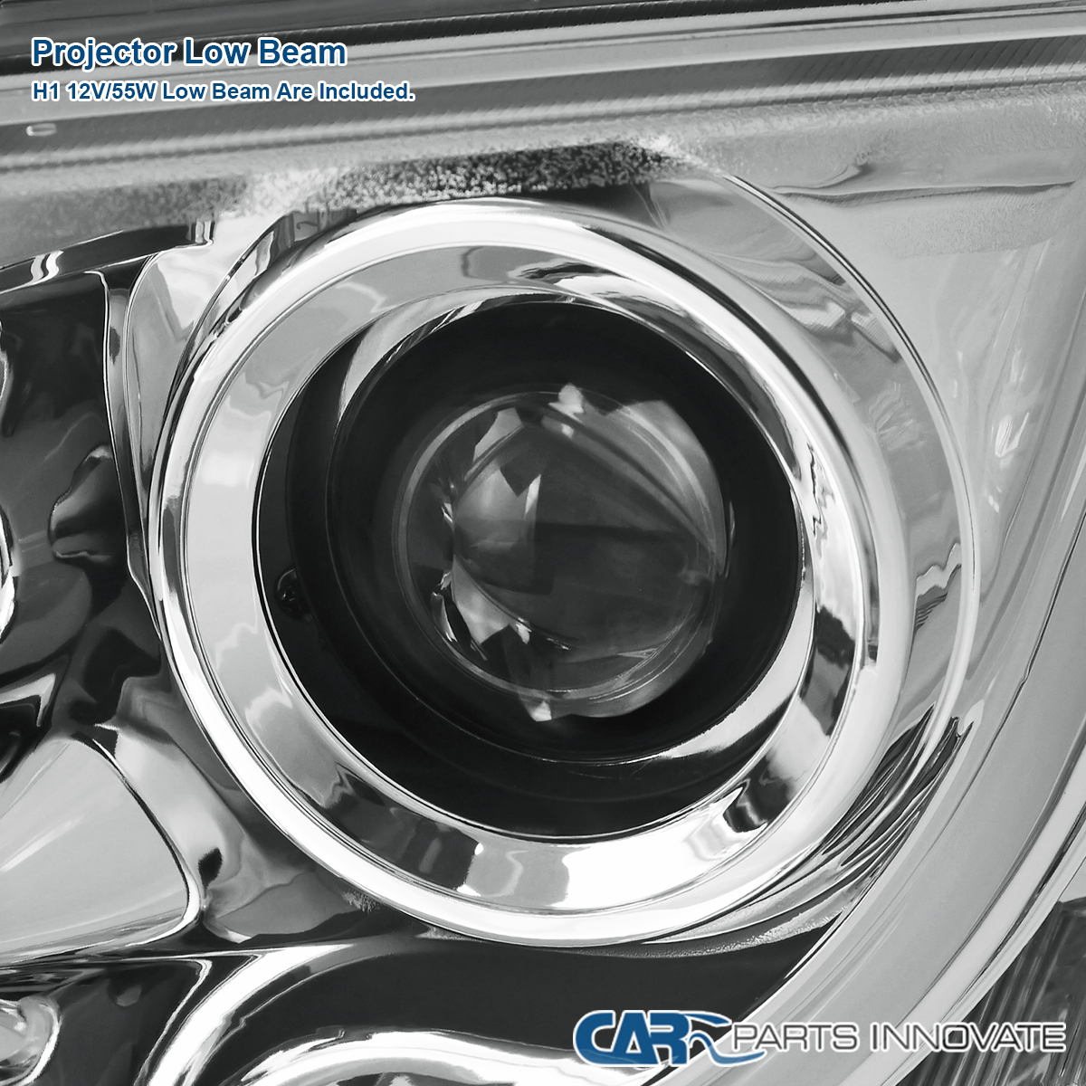 Spec-D 08-09 Pontiac G8 LED Bar Projector Headlights GL Black W Smoked
