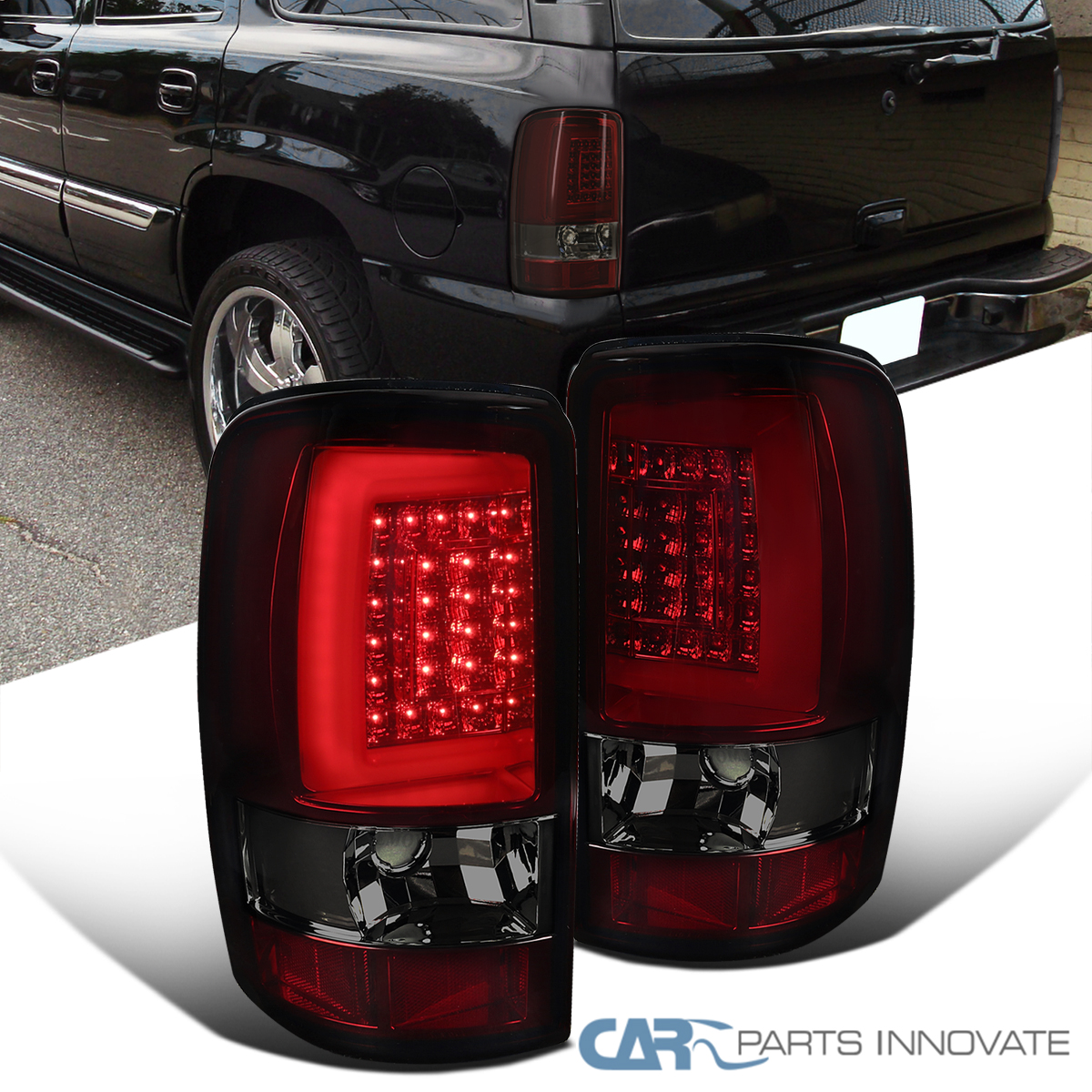 For 00-06 Chevy Tahoe//Suburban 5.3L SMD Bumper+Headlights LED Bulbs Tail Light