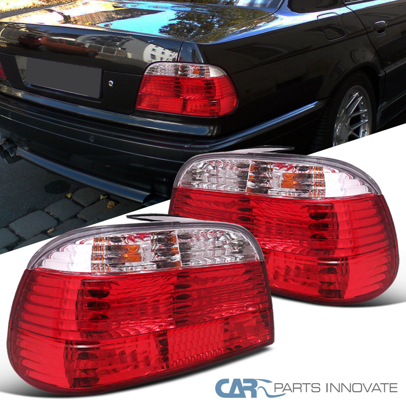 Fit BMW 9501 E38 7Series 740i 740iL 750iL Tail Lights Brake Lamps Red