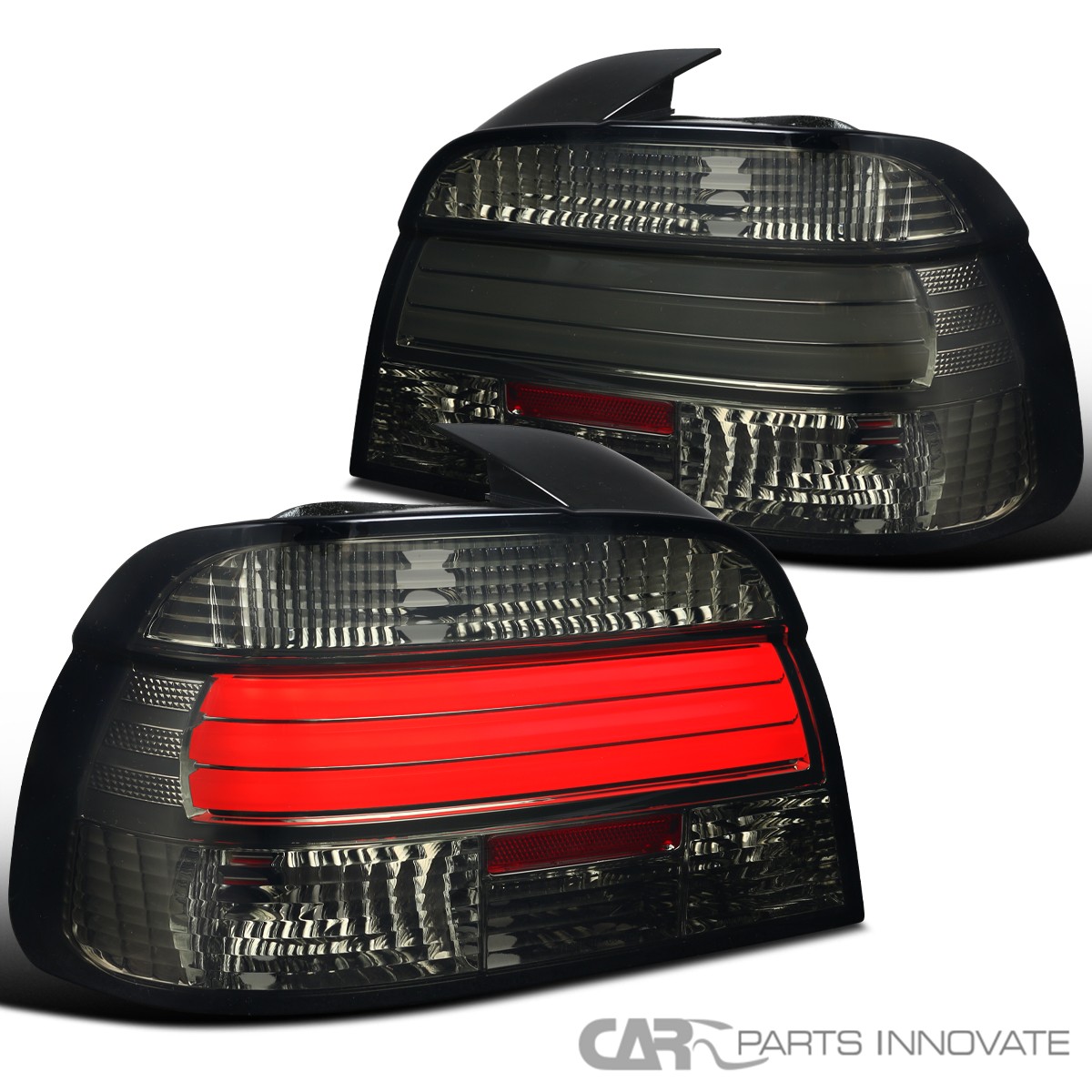 Fit 97-00 BMW E39 5-Series 528i 540i LED Bar Strip Smoke