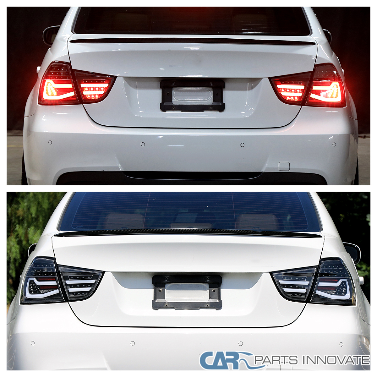 Fit 2009-2011 BMW E90 3-Series 325i 328i Sedan LED Tail Lights