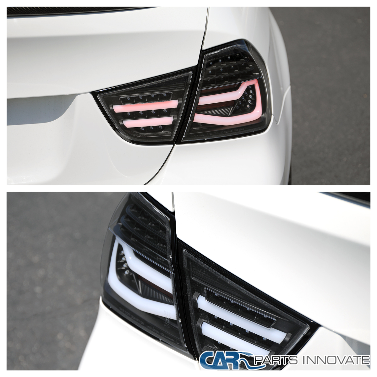 Fit 2009-2011 BMW E90 3-Series 325i 328i Sedan LED Tail Lights