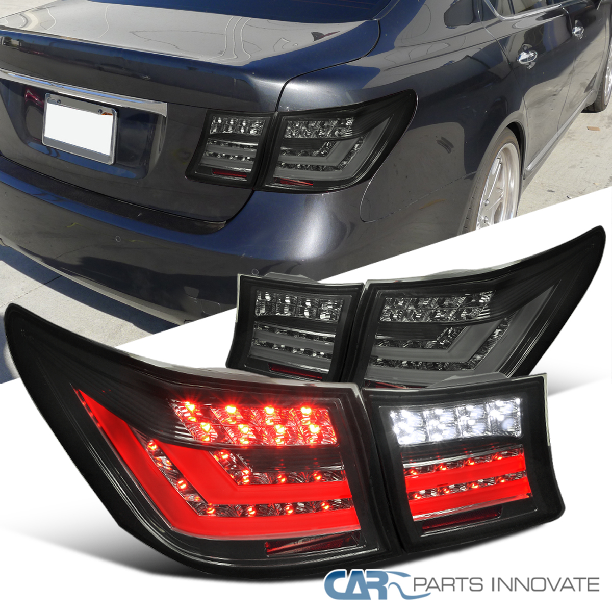 レクサス　LS460 前期 LEDテールランプ L2T-HU565 /0788 Fits 2007-2009 Lexus LS460 LED Tail Trunk Lamps Rear Brake Lights