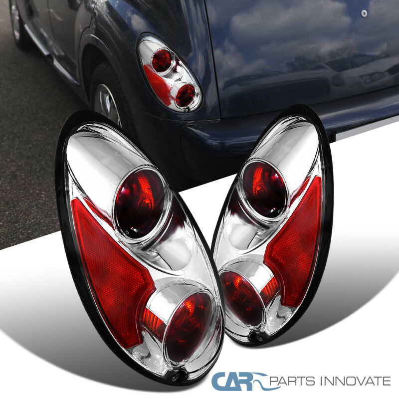 0105 Chrysler PT Cruiser Clear Tail Lights Rear Brake Parking Lamps Left+Right eBay
