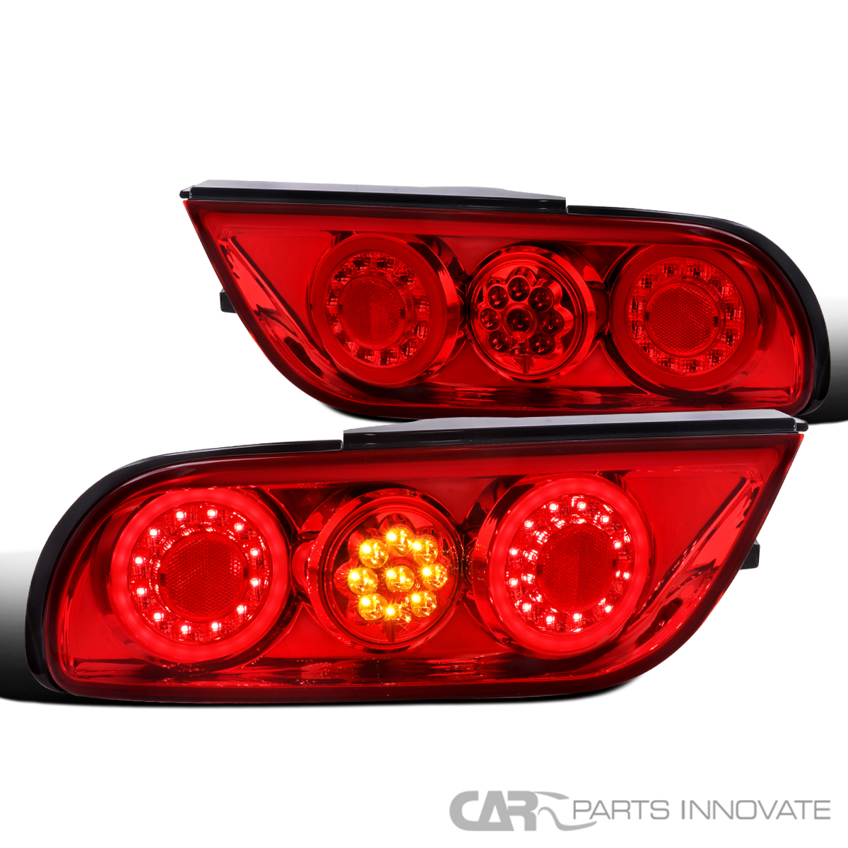 180sxテールランプ NISSAN 180SX ワンエイティ 後期 LED テールランプ V3 ブラック