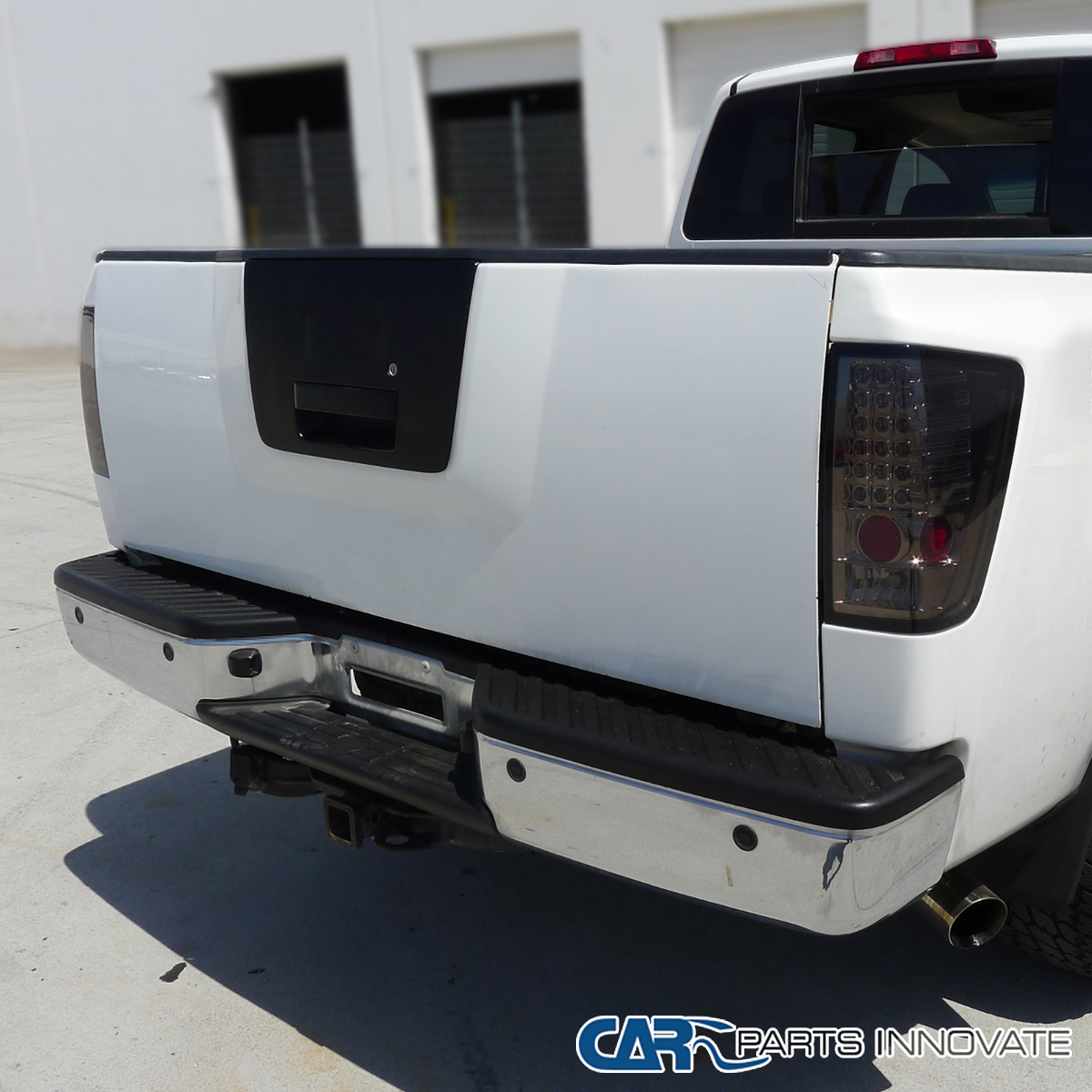 Spec-D Tuning Smoke LED Tail Lights For 2004-2015 Nissan Titan - Pair (Left & Right)