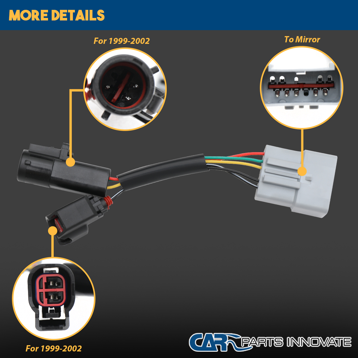 thumbnail image 2 of Maxcomotors Power Heated Tow Mirrors For Ford F250/F350/F450 Super Duty (1999-2007) – With LED Turn Signal 2 of 6