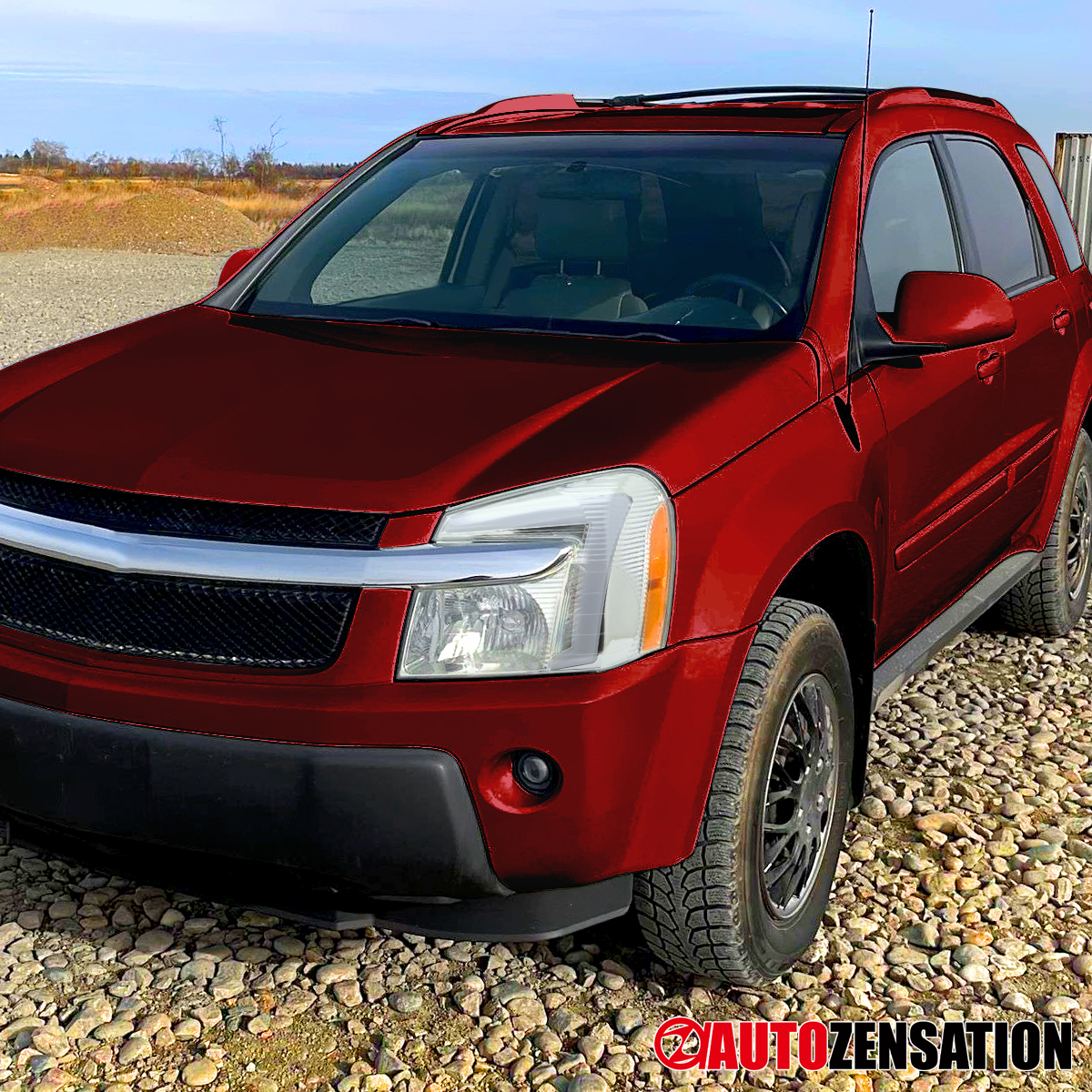 Fit 2005-2009 Chevy Equinox Headlights Lamp Switchback LED Sequential Left+Right