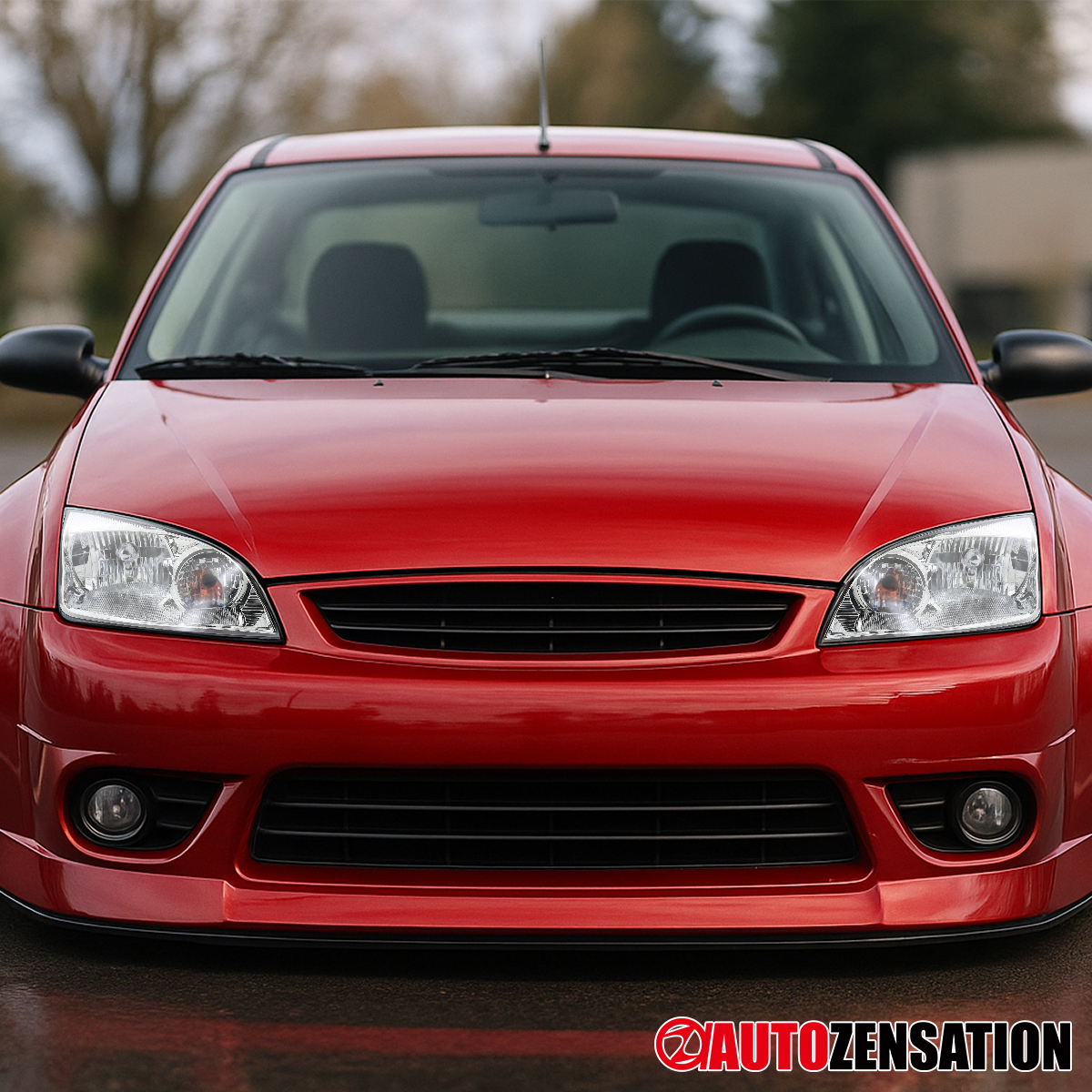 ラブラドライト Fit 2005-2007 Ford Focus ZX4 Headlights Headlamps Replacement Left
