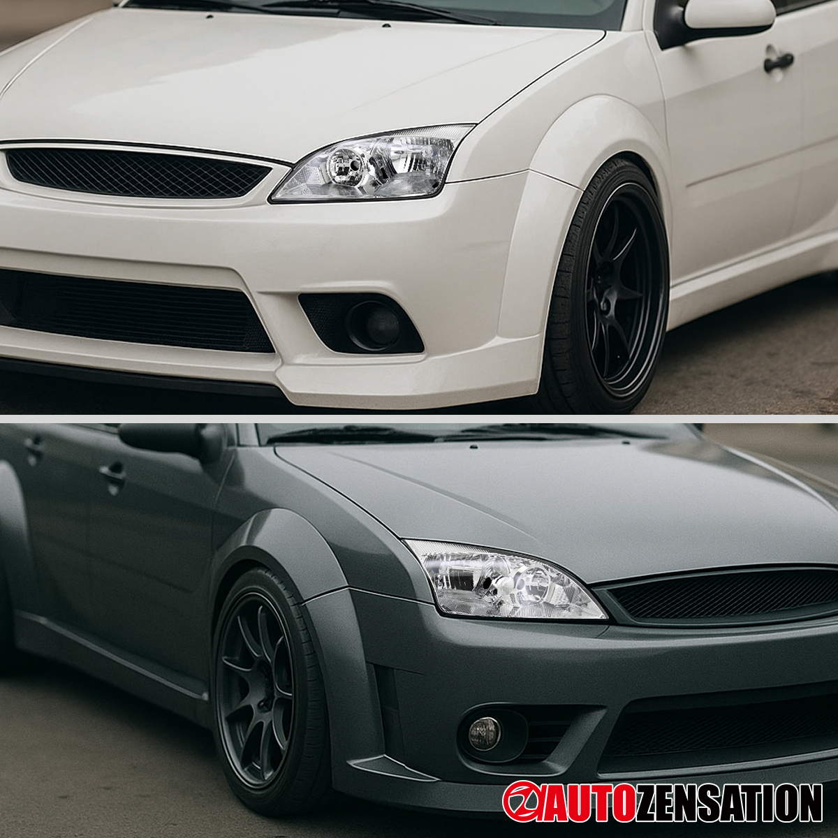 Fit 2005-2007 Ford Focus ZX4 Headlights Headlamps Replacement Left