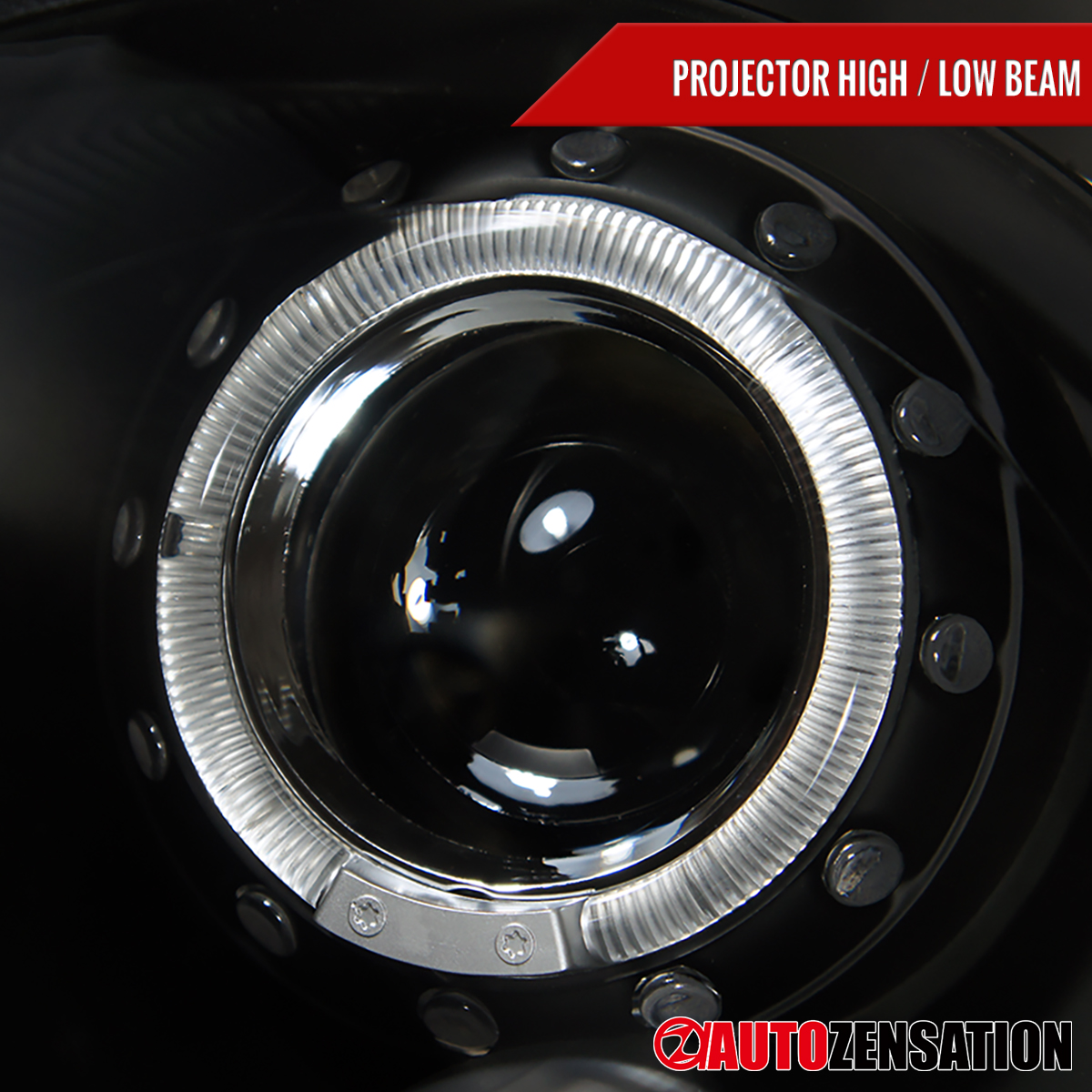 新品即決 Fit 2007-2013 Projector Halo LED Black R56 Cooper Mini ジャケット・アウター