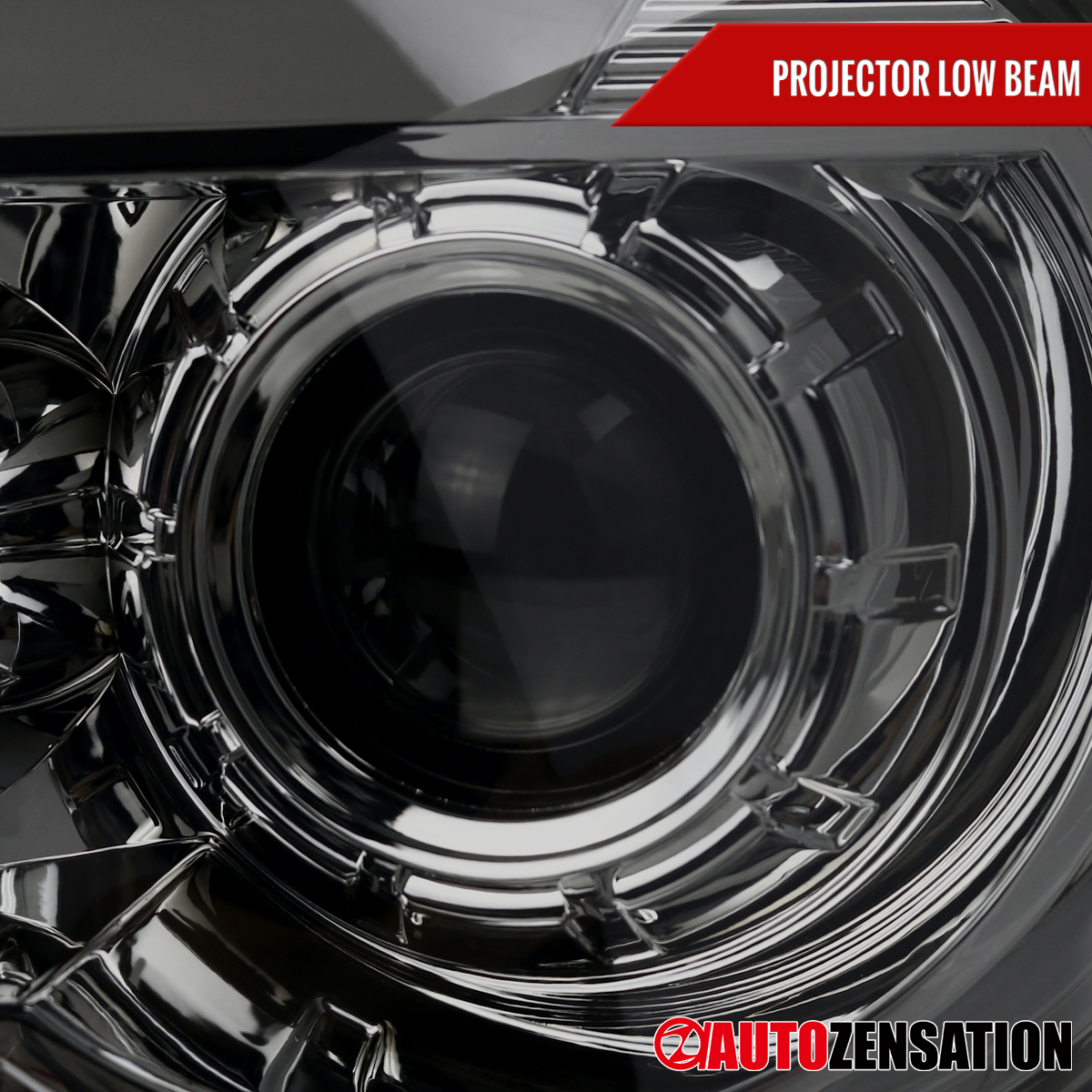 For 2007-2013 Tundra Switchback LED DRL Seq Signal Smoke Projector