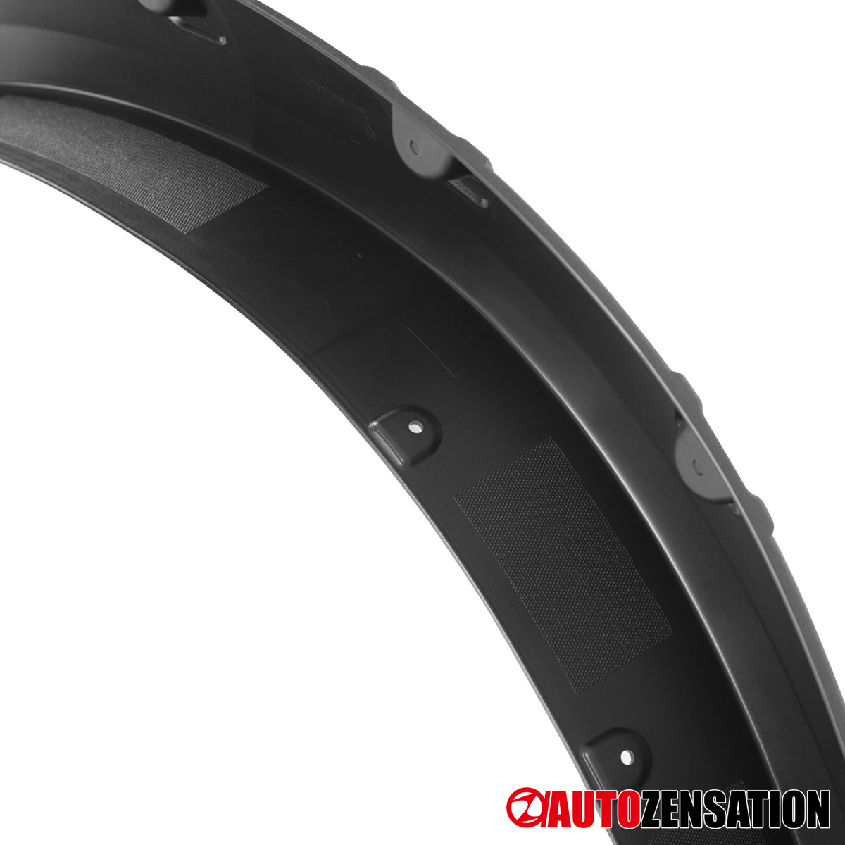 Autozensation Textured Bolt-On Pocket Rivet Fender Flares For Dodge Ram 2500 3500 2019-2024
