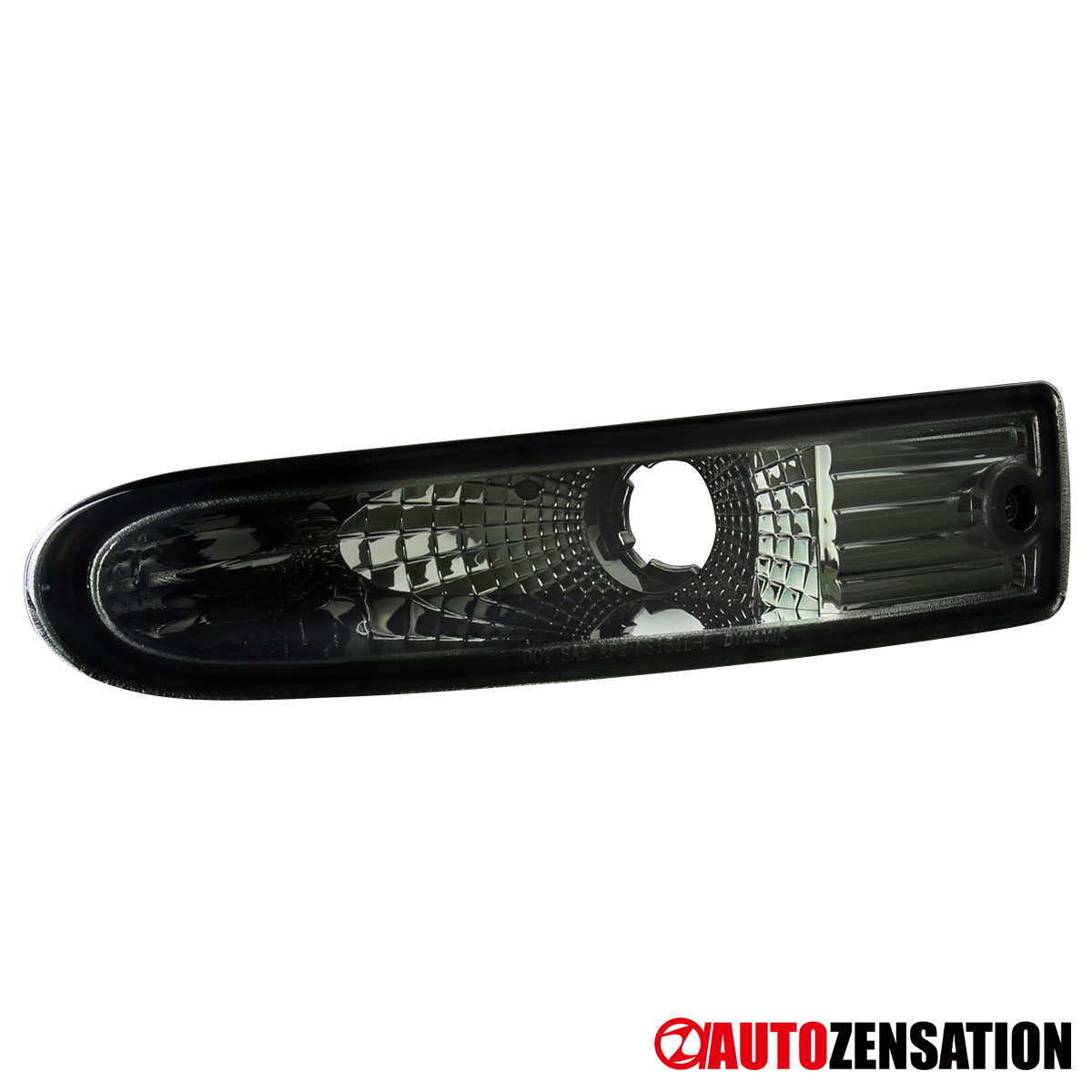 Fit 2000-2002 Mitsubishi Eclipse Smoke Bumper Signal Lights