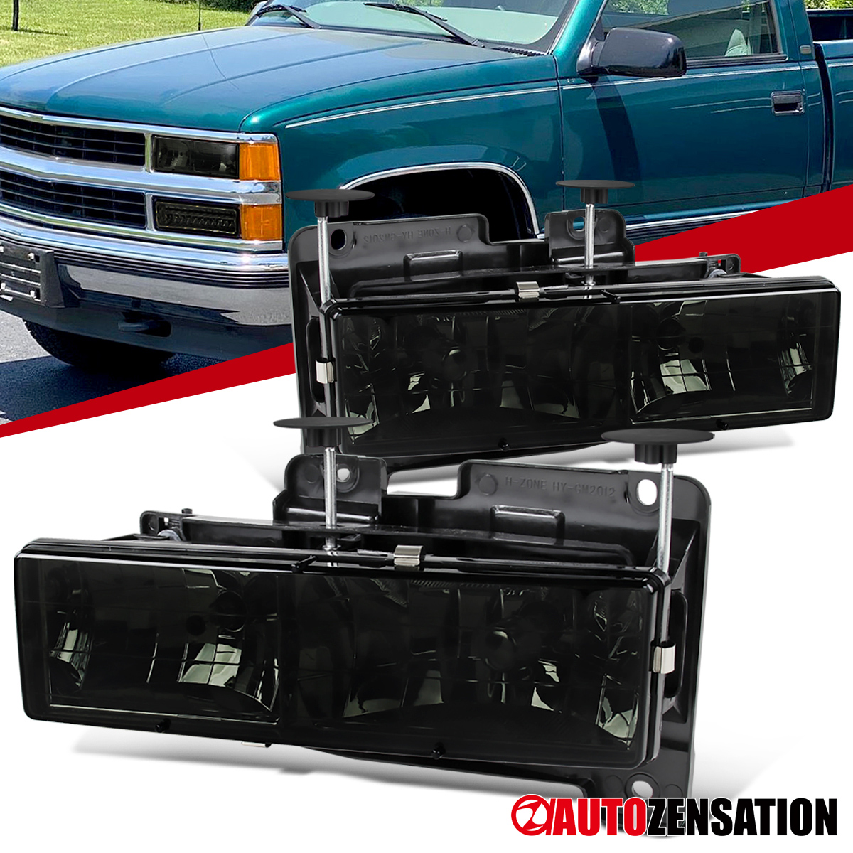 Fit 1988-1998 Chevy Gmc C/k 1500 2500 C10 Sierra Silvera Zzj | Meses Sin Interés - View #6