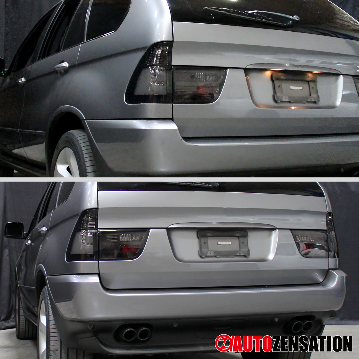 For 20002006 BMW X5 E53 Pair Smoke Lens LED Tail Lights Lamps w/ Neon