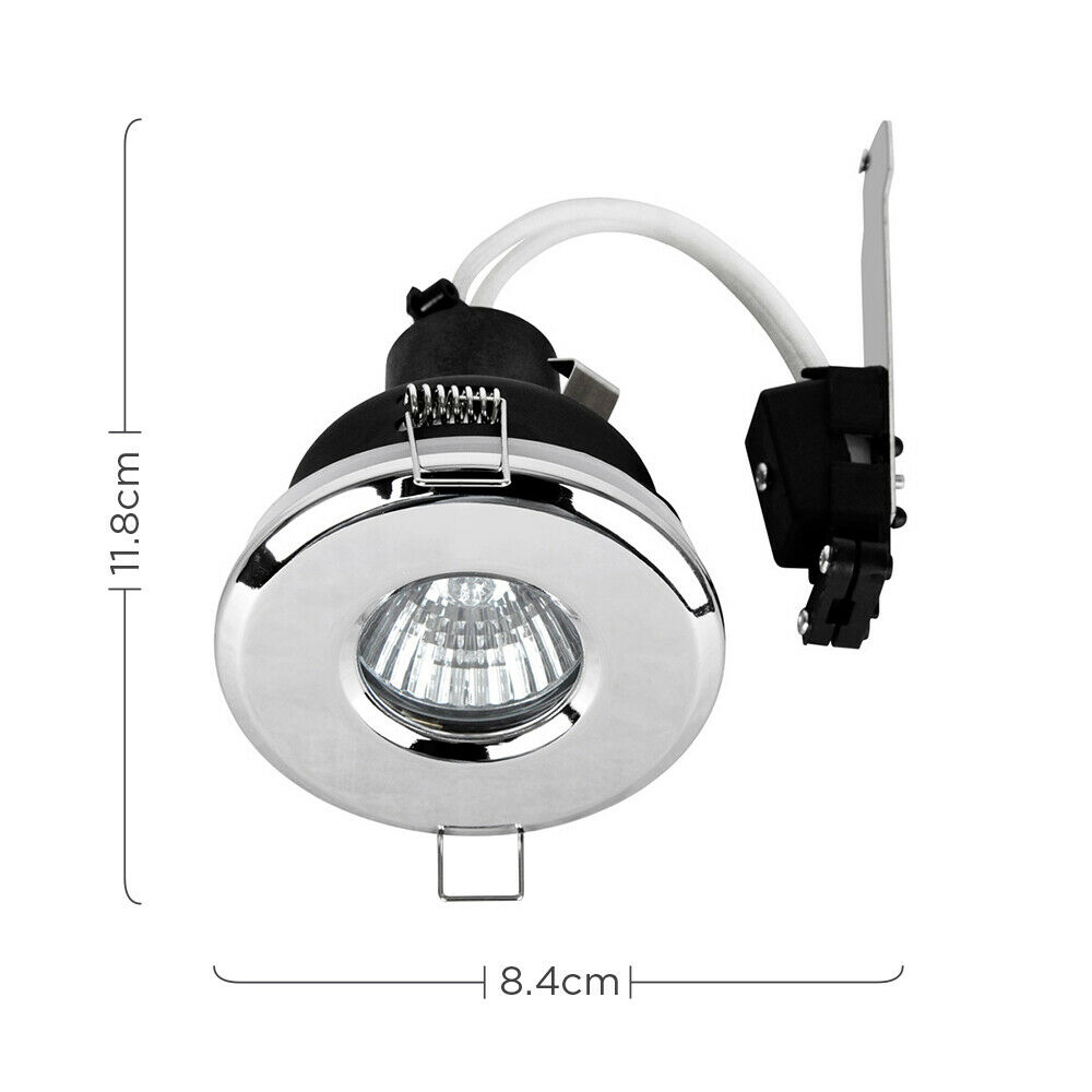 Fire Rated / IP65 Bathroom / LED GU10 Ceiling Spot Lights Spotlights