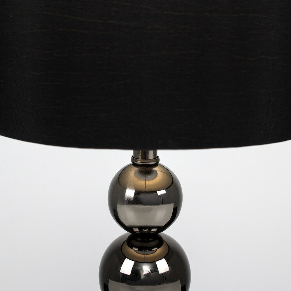 Modern Dimmable Bedside Table Lamp Touch Dimmer Lounge Light Cotton